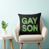 ゲイの息子が面白いLGBTQプライド クッション (椅子)