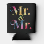 ゲイの新郎のバチェラーパーティー ゲイの結婚 缶クーラー (正面)