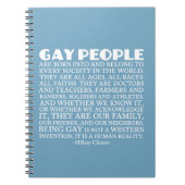 ゲイの権利 ノートブック (正面)