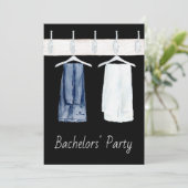 ゲイの独身パーティーの招待状 招待状 (スタンド正面)