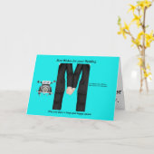 ゲイの男性の結婚式の招待状 カード (黄色い花)