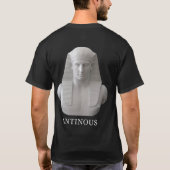 ゲイの神アンティノウス Tシャツ (裏面)