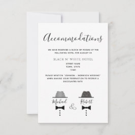 ゲイの結婚宿泊カード