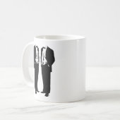 ゲイの結婚 コーヒーマグカップ (正面左)