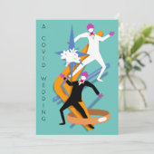 ゲイの雄結婚のスリッペリーウィンドウ 招待状 (スタンド正面)