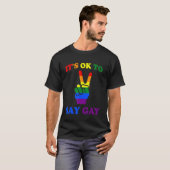ゲイはゲイLgbtのプライド Tシャツ (正面フル)