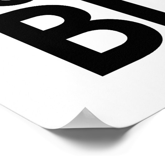 ゲイは新しいブラック ポスター (角)