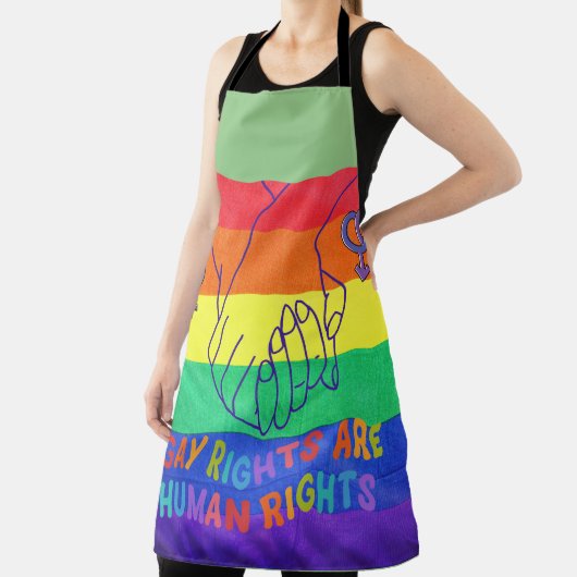 ゲイは権利を有する エプロン (インサイチュ)