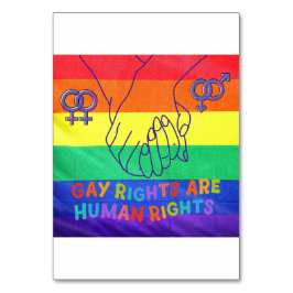 ゲイは権利を有する テーブルナンバー