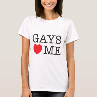 ゲイは私を愛します Tシャツ