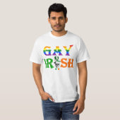 ゲイアイリッシュセントパトリックの日 Tシャツ (正面フル)