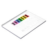 ゲイアジェンダゲイまたはレズ ノートブック (左側)