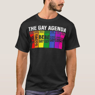ゲイアジェンダLGBTプライド Tシャツ