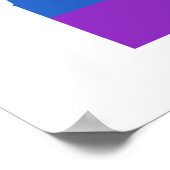 ゲイアメリカの地図 |アイダホ州 ポスター (角)