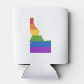 ゲイアメリカの地図 |アイダホ州 缶クーラー (裏面)