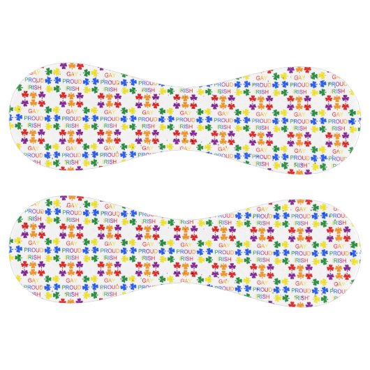 ゲイイ誇りを持ったリッシュLGBTレインボーシャンロック ソフトボール (パネル)