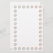 ゲイイ誇りを持ったリッシュLGBTレインボーシャンロック 便箋 (正面/裏面)