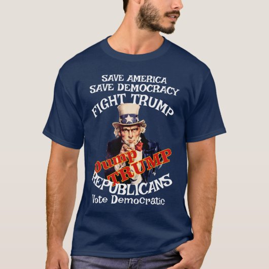 ゲイウィン・ニューサム大統領 トランプ POTUS Tシャツ (正面)