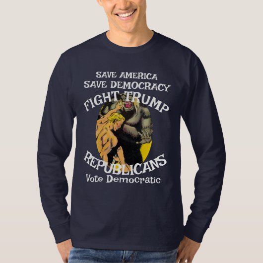 ゲイウィン・ニュースム トランプ Tシャツ (正面)