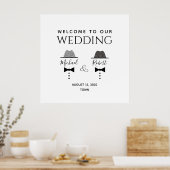 ゲイウェディングウェルカム ポスター (キッチン)