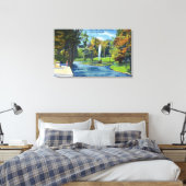 ゲイエサーパークの景色 キャンバスプリント (インサイチュ (寝室))