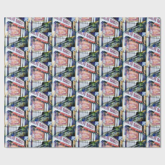 ゲイエリーゼべダエレガント,,芸術的トレンディー,肉M ラッピングペーパー (フラット)