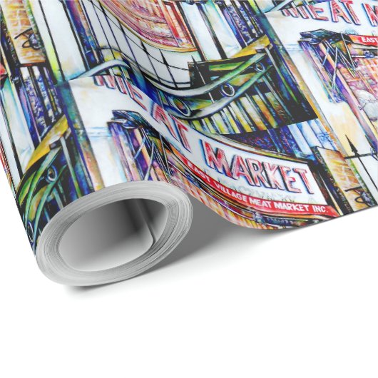 ゲイエリーゼべダエレガント,,芸術的トレンディー，肉M ラッピングペーパー (ロールコーナー)