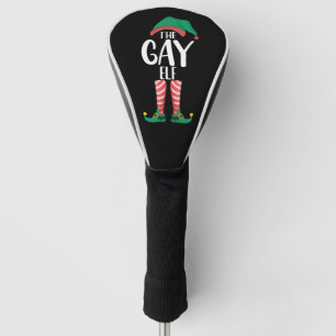 ゲイエルフLGTBQお揃いファミリークリスマスパーティー ゴルフヘッドカバー