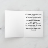 ゲイエンジェルクリスマスカード シーズンカード (内部)