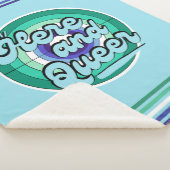 ゲイオス国旗： LGBTQ – ここに同性愛者 シェルパブランケット (3/4)