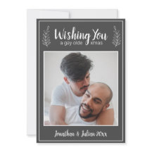 ゲイオルドクリスマスLGBTQチャルクボードクリスマス