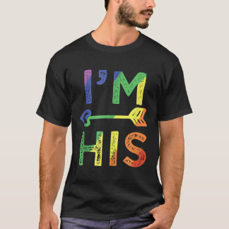 ゲイカップルがImを彼のLGBTプライド Tシャツ