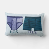 ゲイカップル下着枕 ランバークッション (裏面)