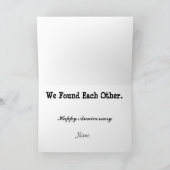 ゲイカップル記念日グリーティングカーカスタマイズドIt カード (内部)