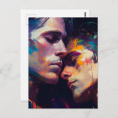 ゲイカップル ポストカード (正面/裏面)