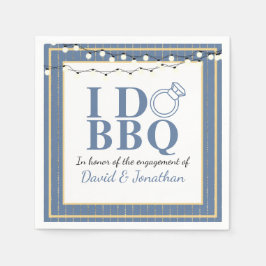 ゲイカップル BBQ パーティー 同性婚 婚約パーティー スタンダードカクテルナプキン