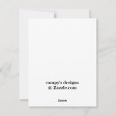 ゲイキスグリーティングカード シーズンカード (裏面)