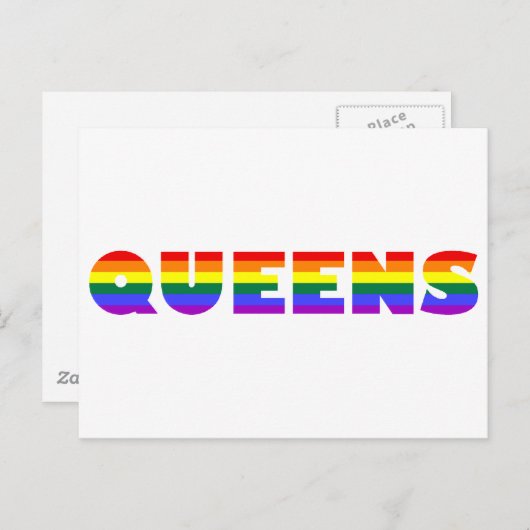 ゲイクイーンズポストカード ポストカード (正面/裏面)