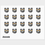 ゲイクマとサングラス ラウンドシール (シート)