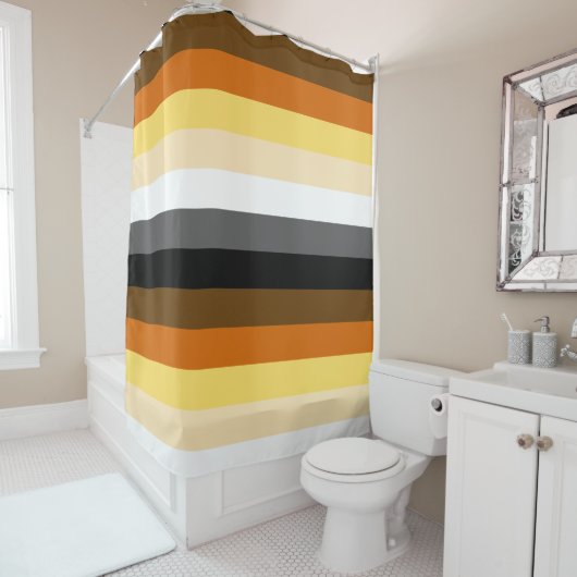 ゲイクマ兄弟国旗 シャワーカーテン (インサイチュ)