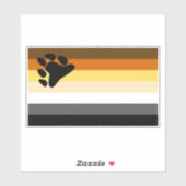 ゲイクマ兄弟国旗 シール (シート)