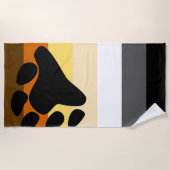 ゲイクマ兄弟国旗 ビーチタオル (正面)