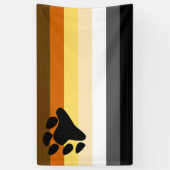 ゲイクマ兄弟国旗 横断幕 (縦)