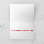 ゲイクリスマスホリデークリスマスダイバーシティレインボーカラー シーズンカード (内部)