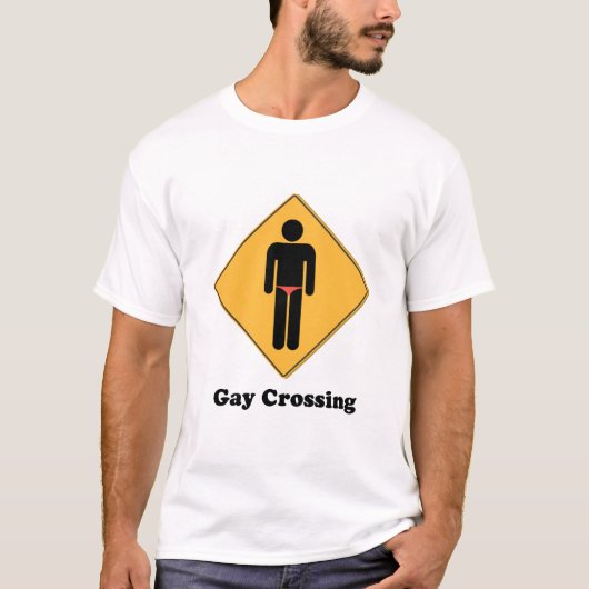 ゲイクロッシング Tシャツ (正面)