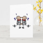 ゲイグルームスファースト・ダンス カード (黄色い花)