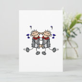 ゲイグルームズファーストダンス 招待状 (スタンド正面)