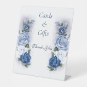 ゲイグロームズリージェンシーブルーバラズ結婚 台座サイン (正面)