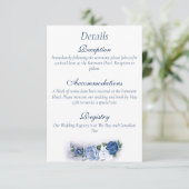 ゲイグロームズリージェンシーブルーバラ エンクロージャーカード (スタンド正面)