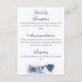 ゲイグロームズリージェンシーブルーバラ エンクロージャーカード (正面)